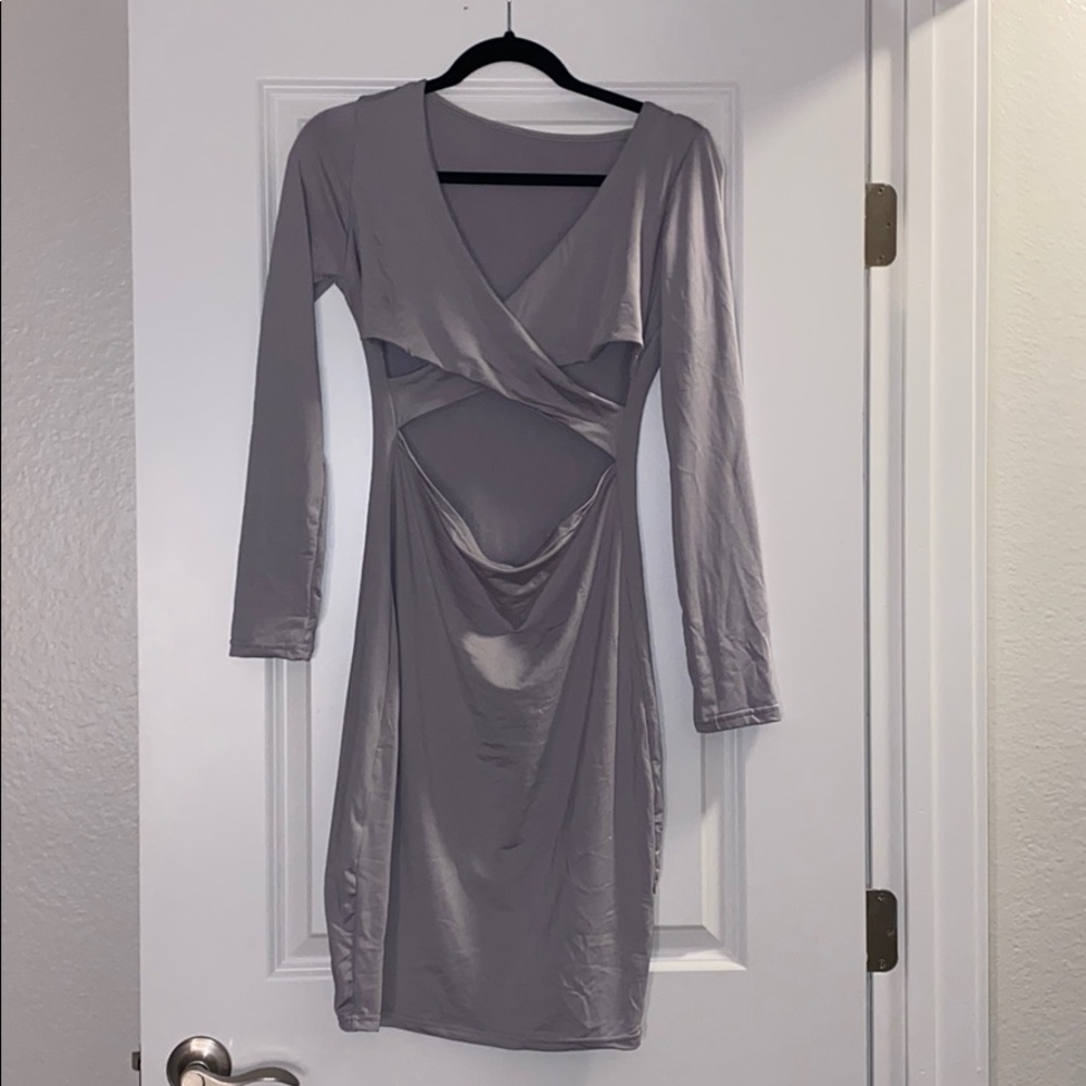 Gray Dress
